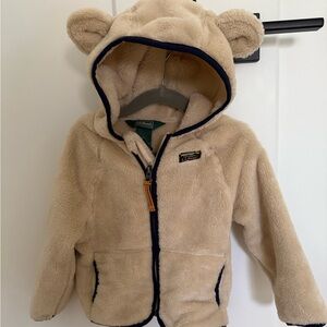 LL Bean Infants Hi Pile Fleece Jacket
